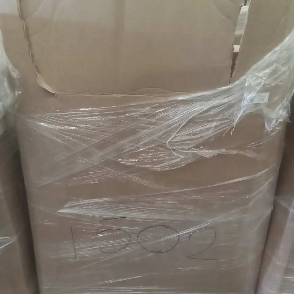 PALLET OF ASSORTED ITEMS INCLUDING STOREMIC TOILET SEAT, FOOD DEHYDRATOR, KITCHEN FAUCET, BARBECUE, KMINA PADDED BATHTUB GRAB RAIL, PULL OUT KITCHEN SINK FAUCET 