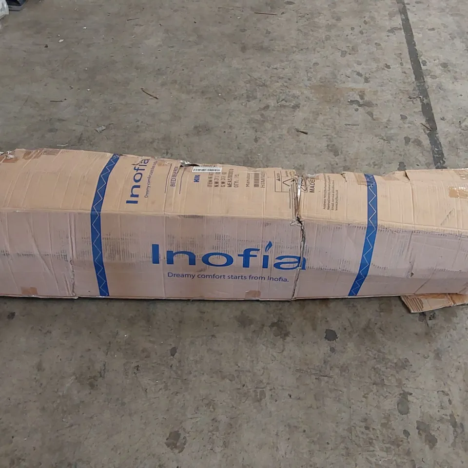 BRAND NEW BOXED INOFIA 10.6" MEMORY FOAM/SPRUNG HYBRID KING SIZED MATTRESS (1 BOX)