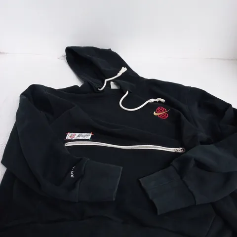 NIKE DRI-FIT HOODIE – NAVY, UK XL