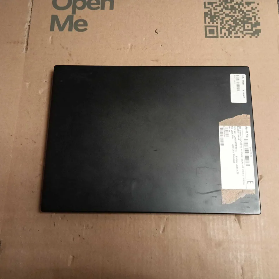 UNBOXED LENOVO THINKPAD E480 LAPTOP – 14IN DISPLAY, I5-8250U, 8GB RAM, 128GB SSD, BLACK