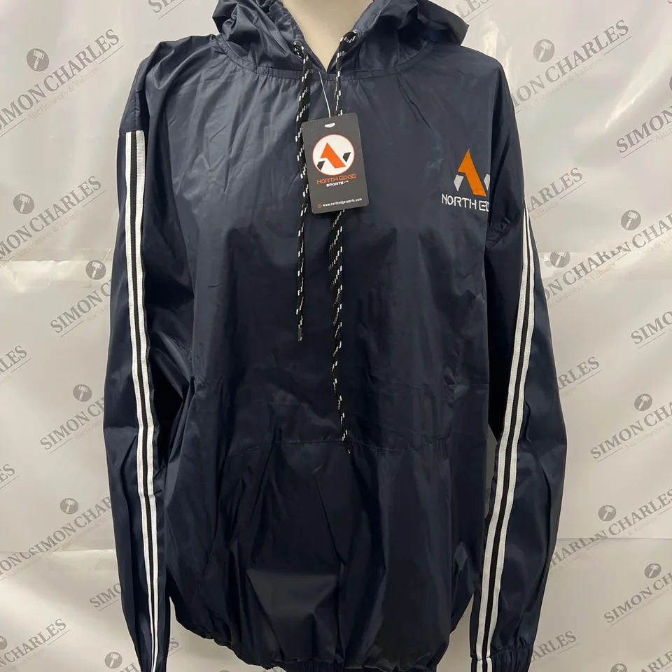 NORTH EDGE SPORTS WATERPROOF OVERCOAT IN NAVY SIZE XL