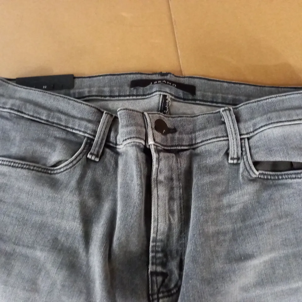 BRAND NEW J BRAND MARIA HIGH RISE SKINNY LEG JEANS IN WASHED BLACK - 32