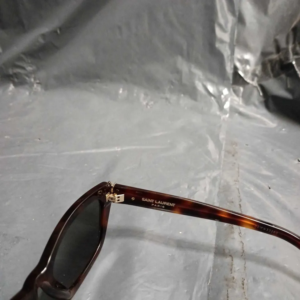 SAINT LAURENT PARIS SUNGLASSES – TORTOISHELL ACETATE