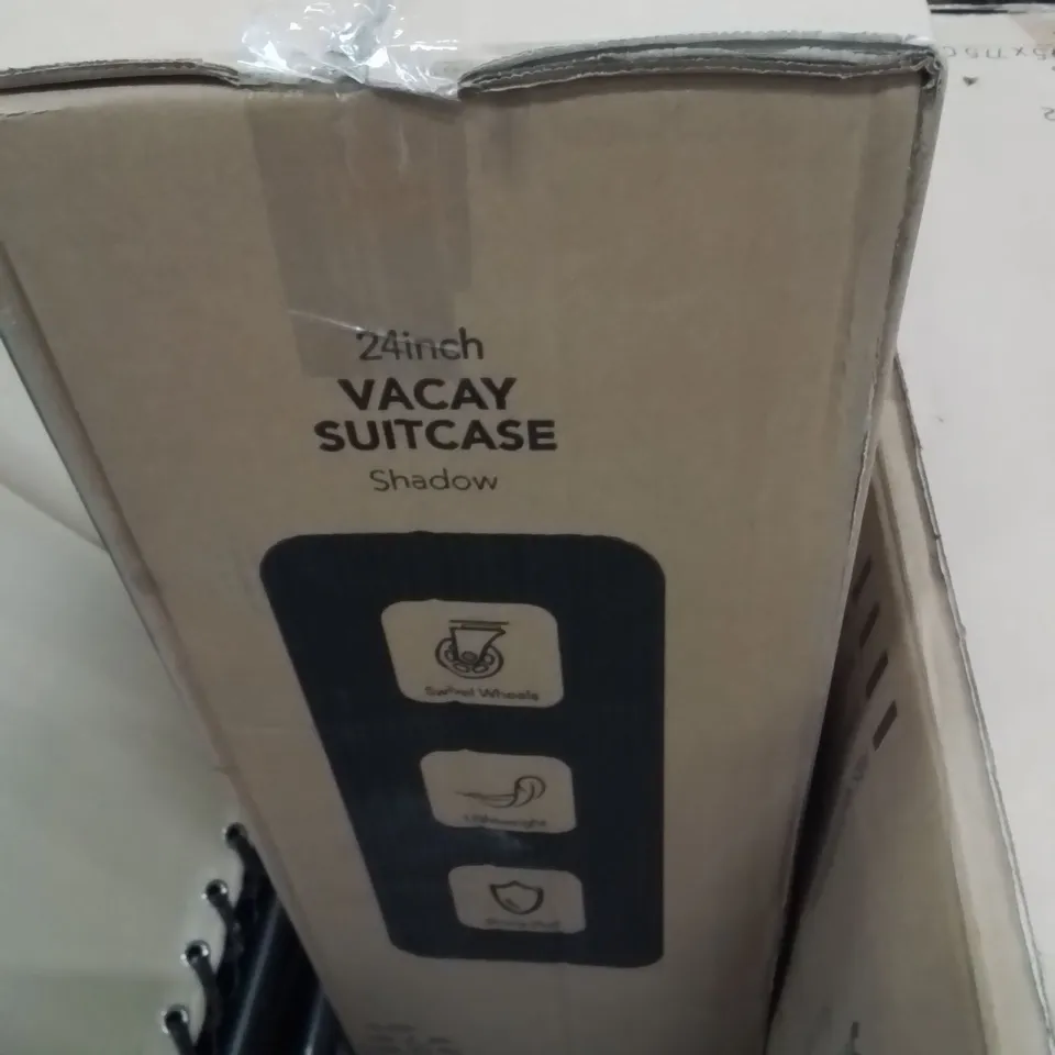 BOXED LUGG 24INCH VACAY SUITCASE SHADOW 