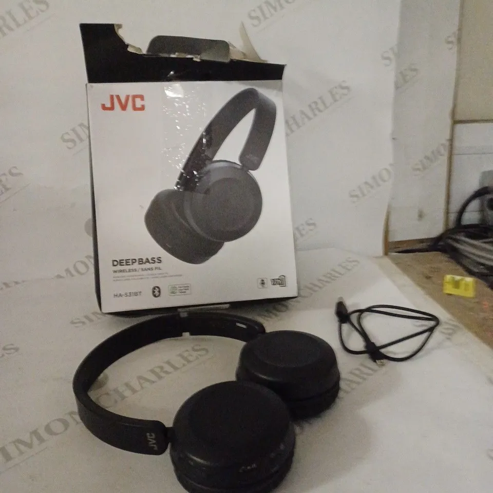 JVC DEEPBASS WIRELESS HEADPHONES