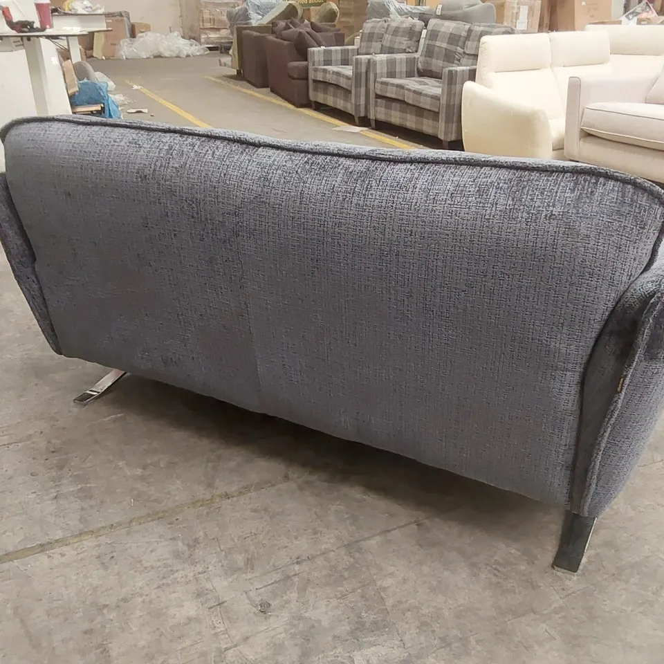 QUALITY DESIGNER ITALIAN MADE SEVILLE 3 SEATER SOFT FABRIC UPHOLSTERED SOFA 