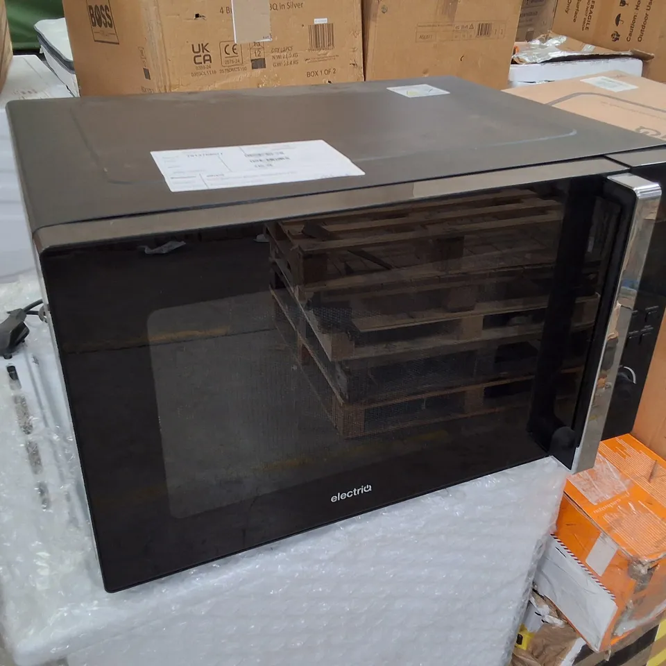 ELECTRIQ 42L COMBINATION MICROWAVE OVEN & GRILL - BLACK