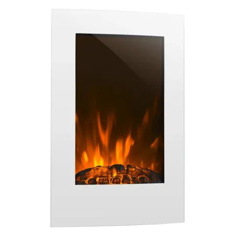 KLARSTEIN LAUSANNE 2000W 58CM WALL MOUNTED ELECTRIC FIRE WHITE