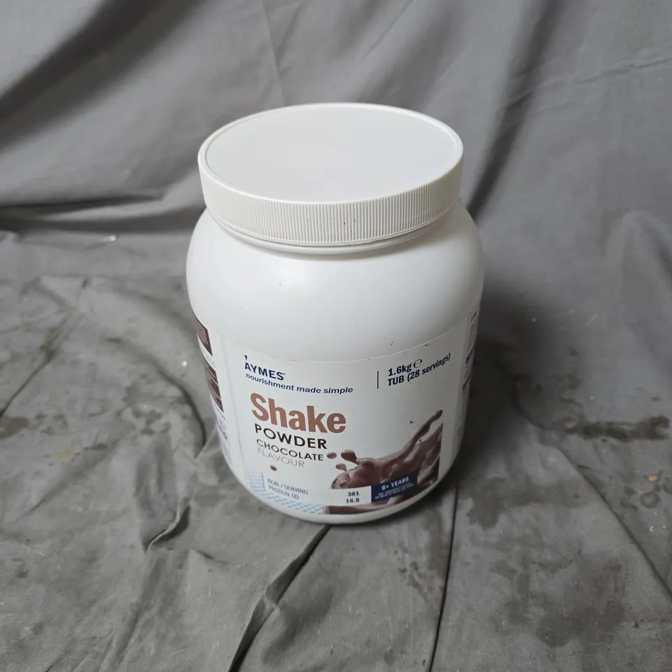 AYMES SHAKE POWDER CHOCOLATE FLAVOUR 1.6KG