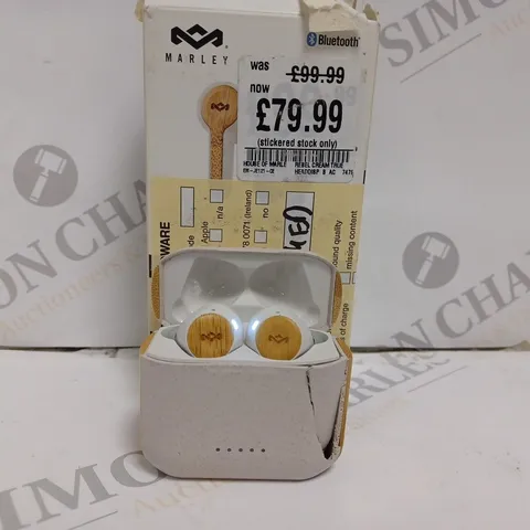 BOXED MARLEY REBEL TRULY WIRELESS EARPHONES