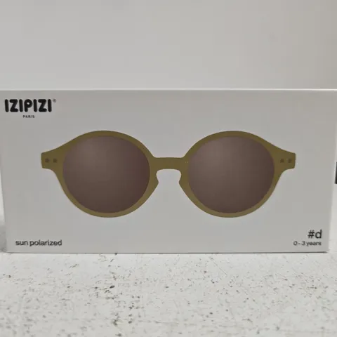 IZIPIZI BABY #D SUNGLASSES 0-3 YRS GLOSSY KAKI 