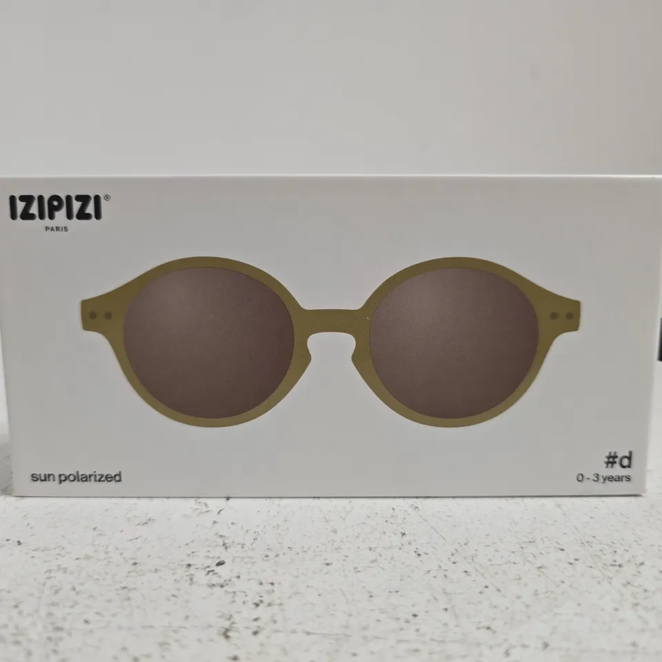 IZIPIZI BABY #D SUNGLASSES 0-3 YRS GLOSSY KAKI 