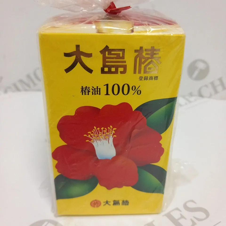 4 BOXED OSHIMATSUBAKI 60ML BY OSHIMA TSUBAKI