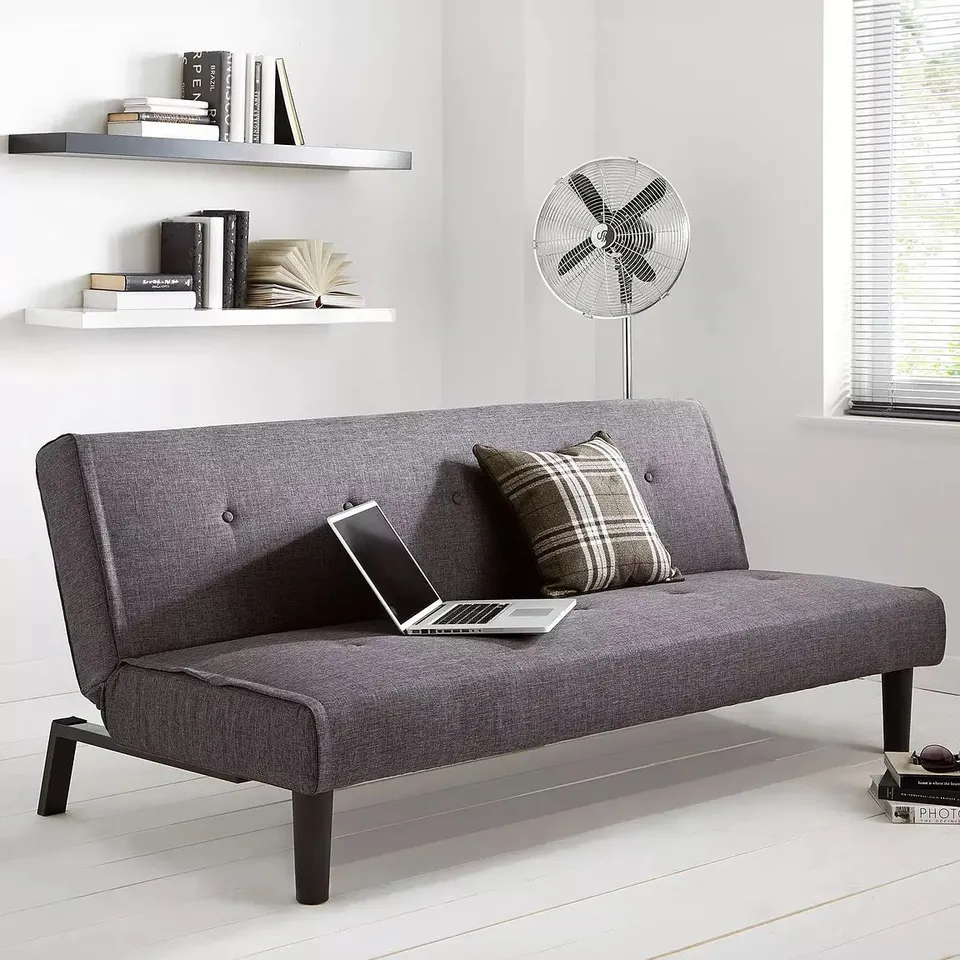 BOXED DAX SOFA BED - DARK GREY (1 BOX)