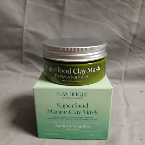 PLANTIFIQUE SUPERFOOD MARINE CLAY MASK – FACIAL SKINCARE