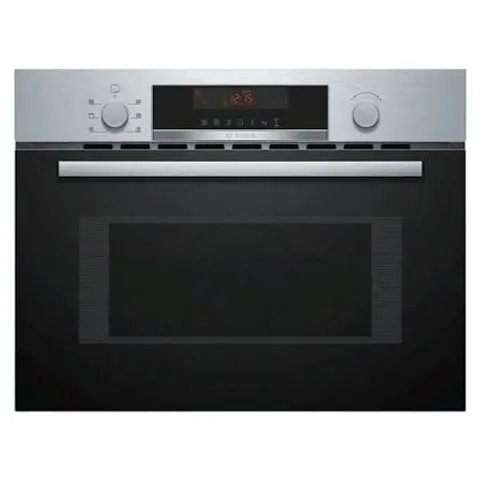 BOSCH SERIES 4 BUILT-IN COMBINATION MICROWAVE OVEN - STAINLESS STEEL CMA583MS0B