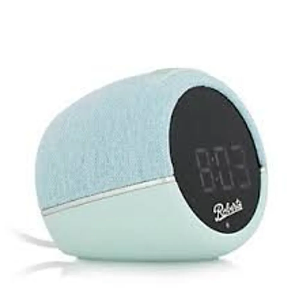 ROBERTS ZEN ANALOGUE ALARM CLOCK RADIO - MINT GREEN