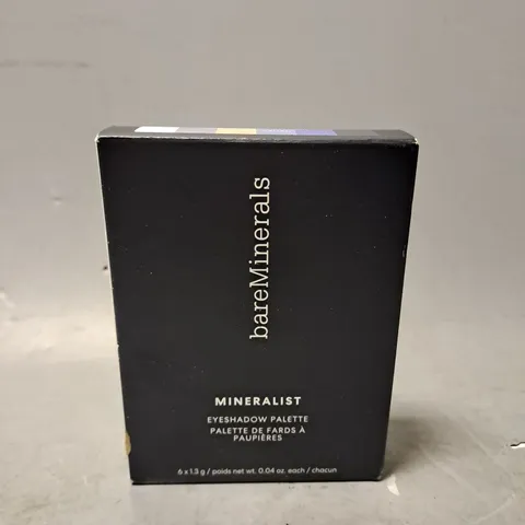 BOXED BAREMINERALS EYESHADOW PALETTE STONEWASHED