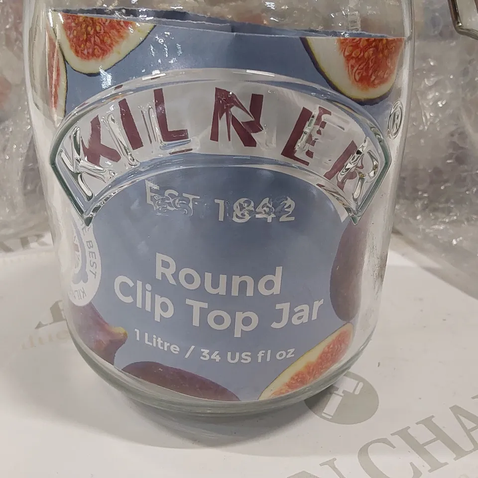 4 BRAND NEW KILNER JARS- COLLECTION ONLY