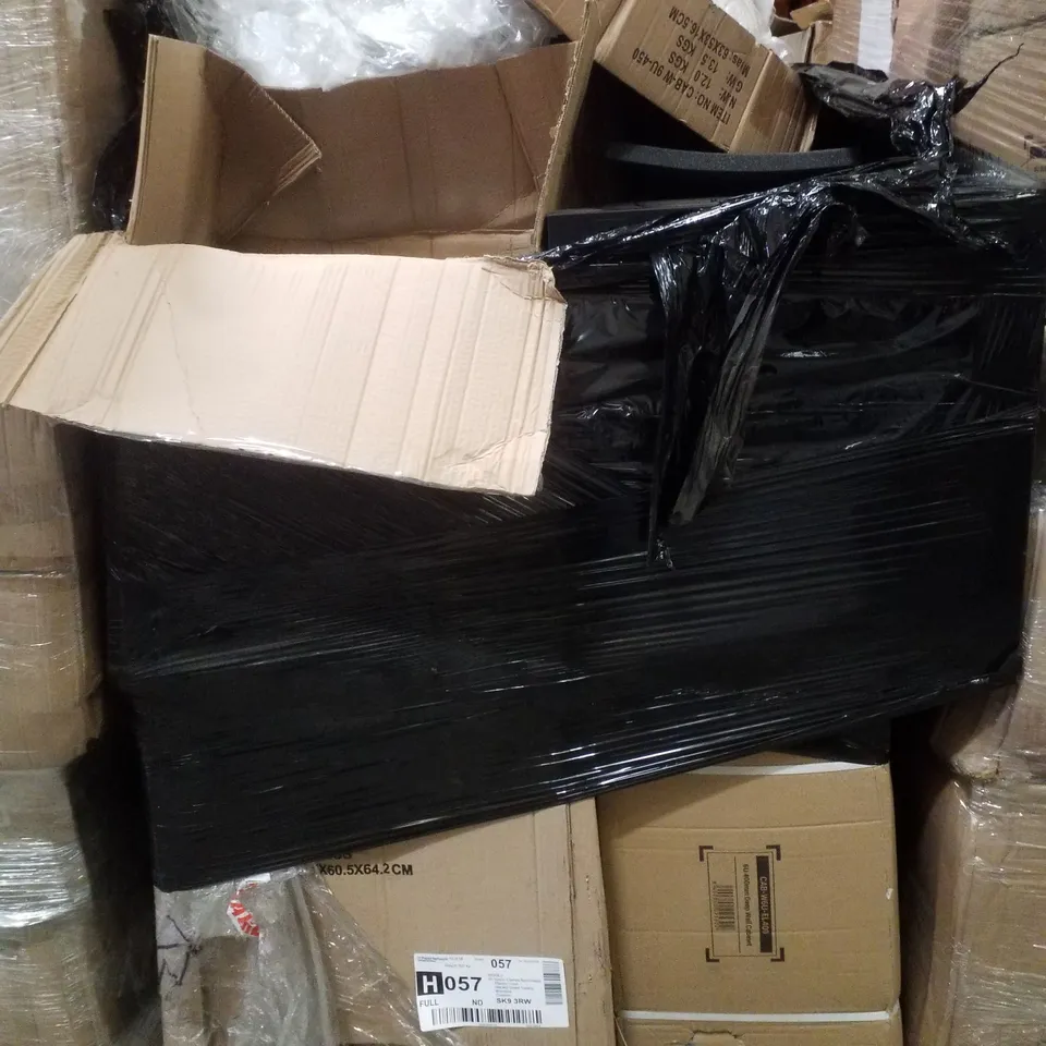 PALLET CONTAINING ASSORTED NETWORK CABINETS