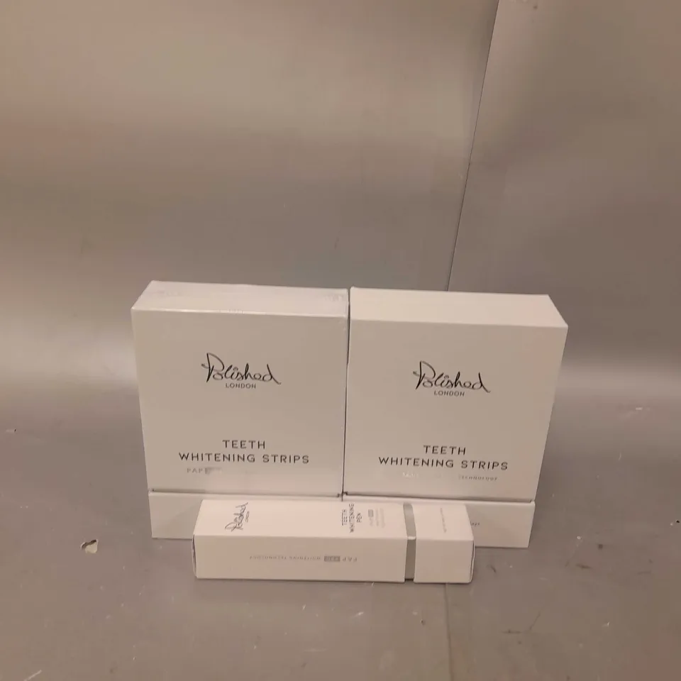 POLISHED LONDON TEETH WHITENING STRIPS 28 DAY PLAN 