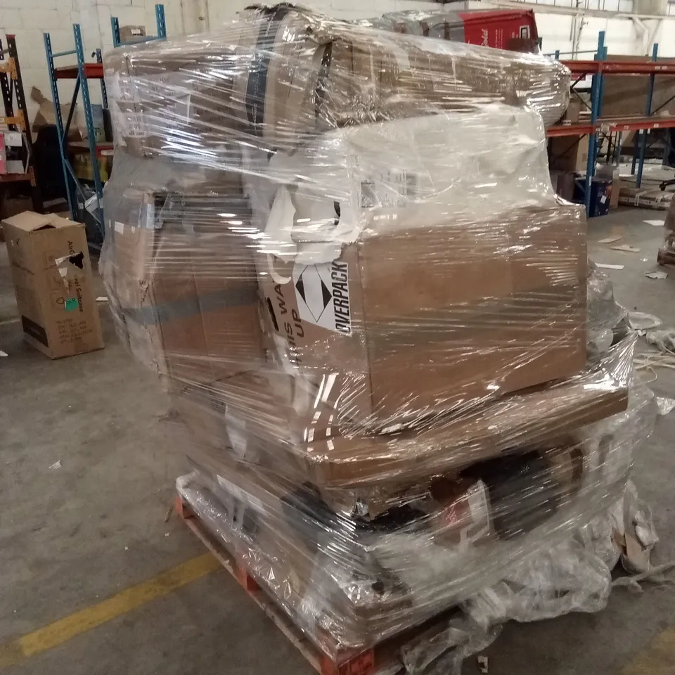 PALLET OF ASSORTED HOUSEHOLD GOODS AND PRODUCTS TO INCLUDE; GAZEBOS, MATTRESS TOPPER, BOOT HOLDER ETC