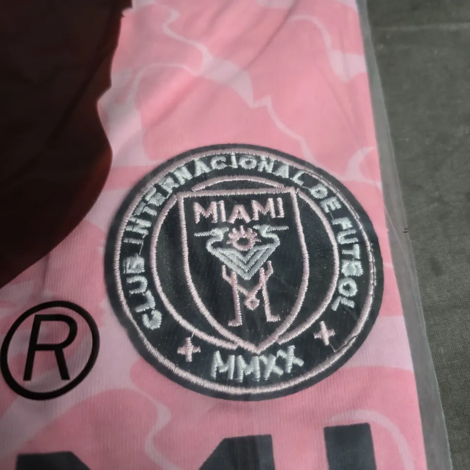 BATHING APE INTER MIAMI FOOTBALL TOP SIZE M 