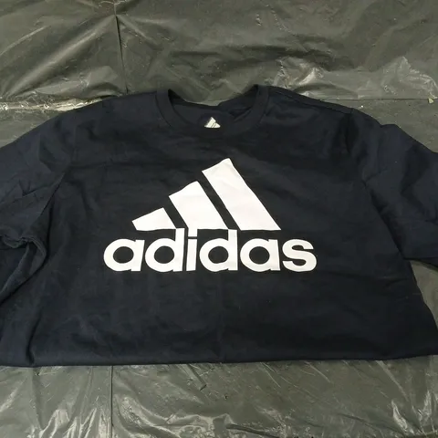 ADIDAS TRAINING ESSENTIAL STRETCH T-SHIRT NAVY LARGE 
