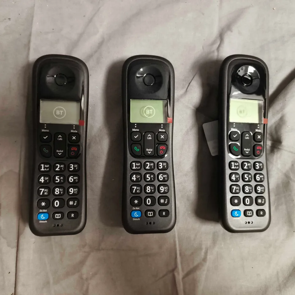 BOXED BT EVERYDAY PHONE WITH CALL BLOCKING – 3 HANDSETS