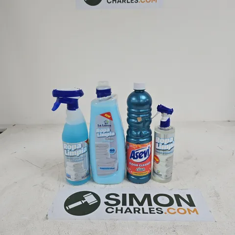 TOTE OF APPROXIMATELY 10 HOUSEHOLD LIQUIDS TO INCLUDE ROOM & LINEN SPRAY, MULTI SURFACE CLEANER AND FABRIC SOFTENER