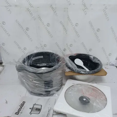 BOXED BREVILLE RICE COOKER AND STEAMER 