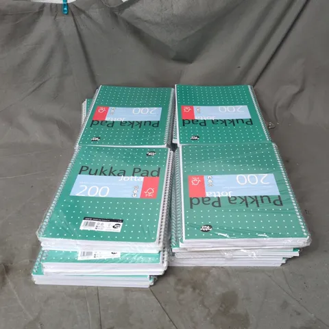 APPROXIMATELY 36 PUKKA PAD NOTEPADS A4