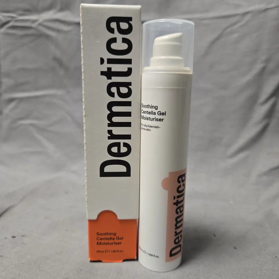 DERMATICA SOOTHING CENTELLA GEL MOISTURISER 60ML (BOXED)