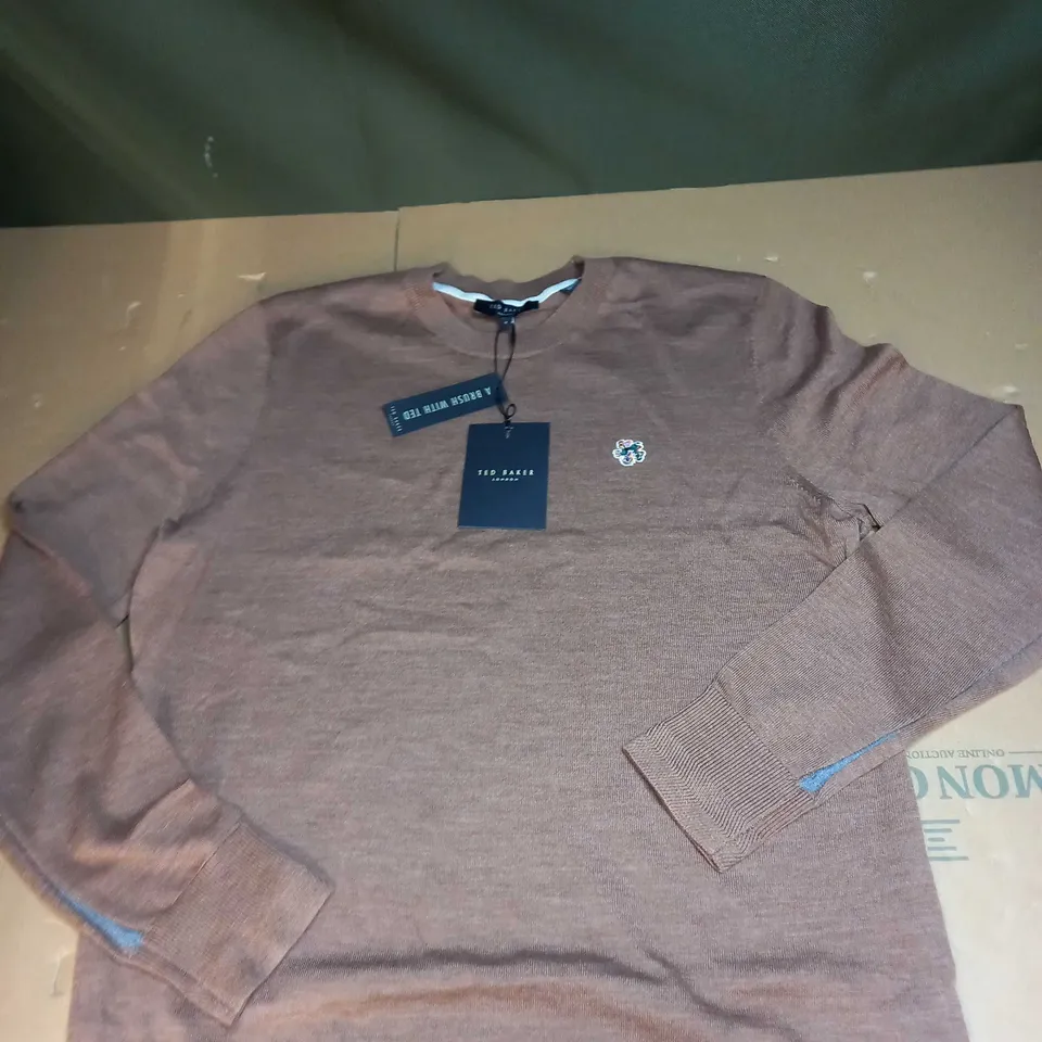 TED BAKER LONG SLEEVED T-SHIRT SIZE 3