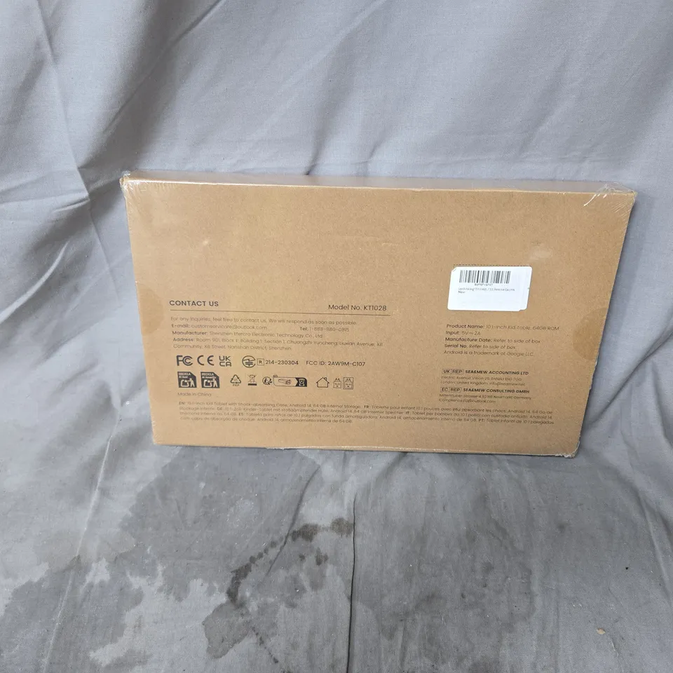 10.1-INCH KID TABLET WITH SHOCK-ABSORBING PROTECTIVE CASE – BOXED (BRILLIANCE IN HAND)