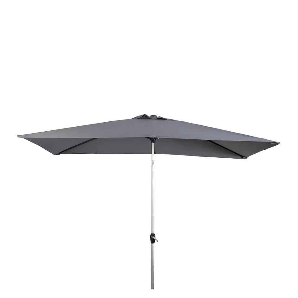 GALLERY DIRECT VAZZANO 2X3M PARASOL GREY