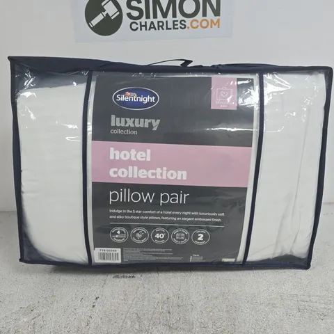 SILENTNIGHT LUXURY PILLOW PAIR – HOTEL COLLECTION
