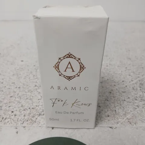 BOXED ARAMIC F**K KNOWS EAU DE PARFUM 50ML