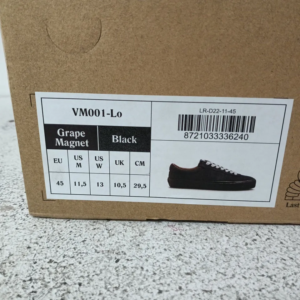 BOXED LAST RESORT AB BLACK TRAINERS – UK 10.5 (EU 45)
