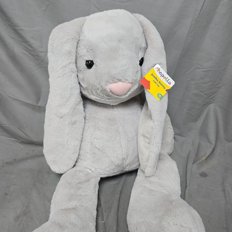 HAPELLO JUMBO BUNNY SOFT TOY 