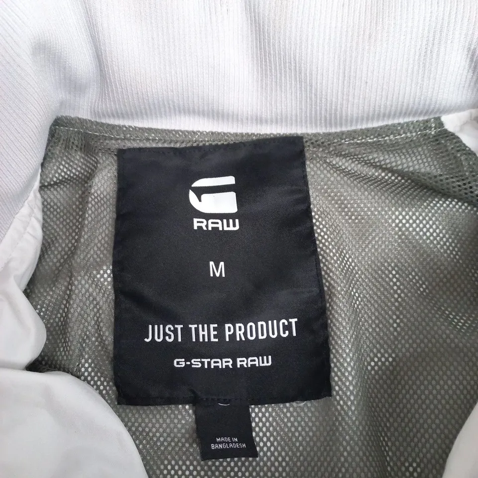 G-STAR RAW JACKET – MENS, UK M (SIZE M) – GREY