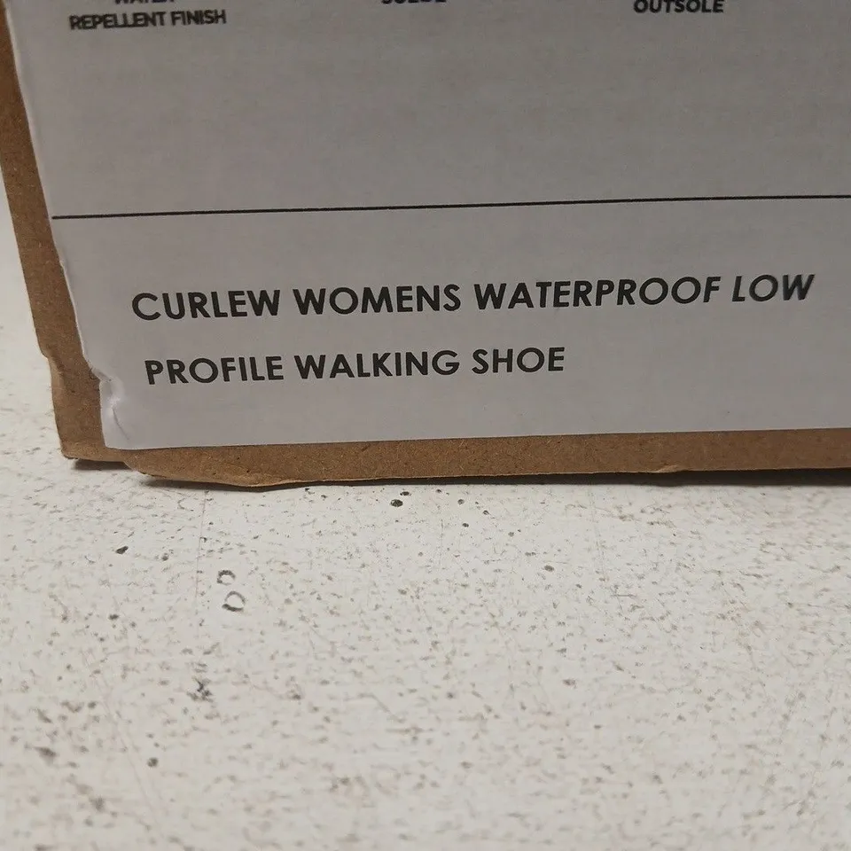 MOUNTAIN WAREHOUSE CURLEW WOMEN'S WATERPROOF LOW-PROFILE WALKING SHOES - UK 5