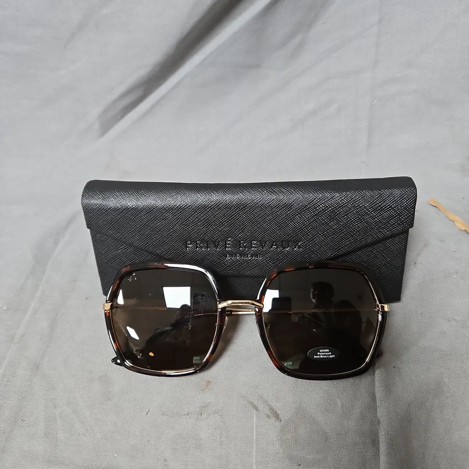 HEXAGON SUNGLASSES – TORTOISHELL FRAME