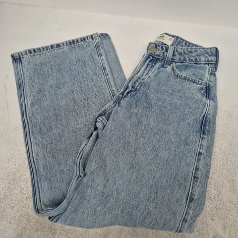 HOLLISTER WOMEN’S JEANS – CURRY HIGH-RISE BAGGY, UK 6 (W24) SHORT