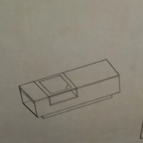 FURNITURE OF AMERICA WHITE COFFEE TABLE