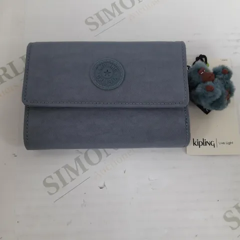KIPLING LIGHT BLUE PURSE