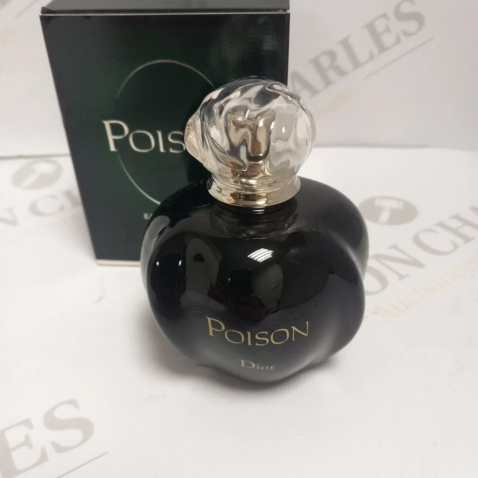 BOXED DIOR POISON EAU DE TOILETTE 50ML
