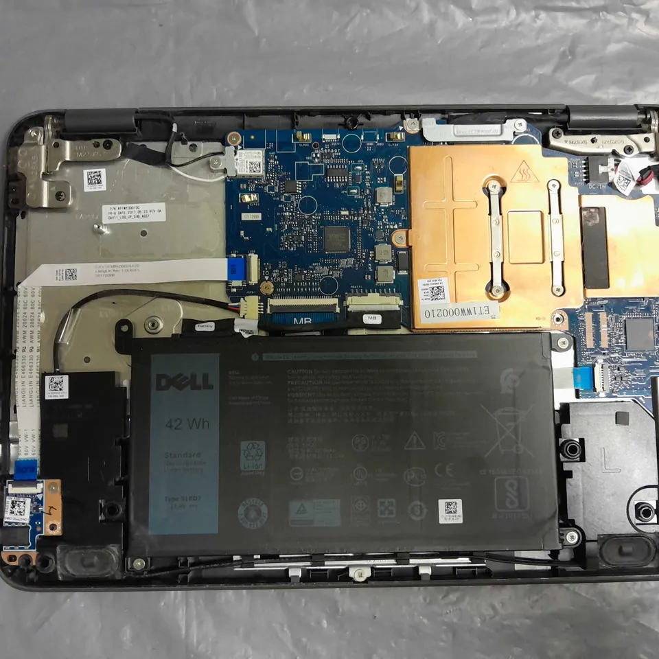 DELL CHROMEBOOK 7265D2W IN BLACK