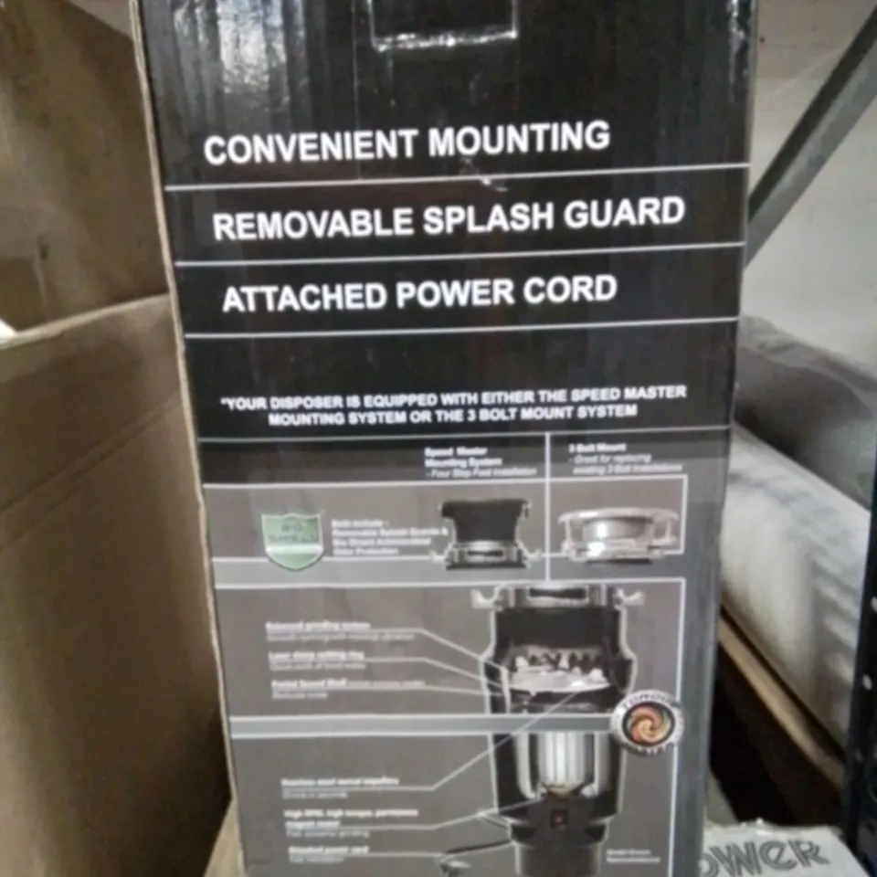 BOXED STANDARD 700 WASTE DISPOSAL UNIT