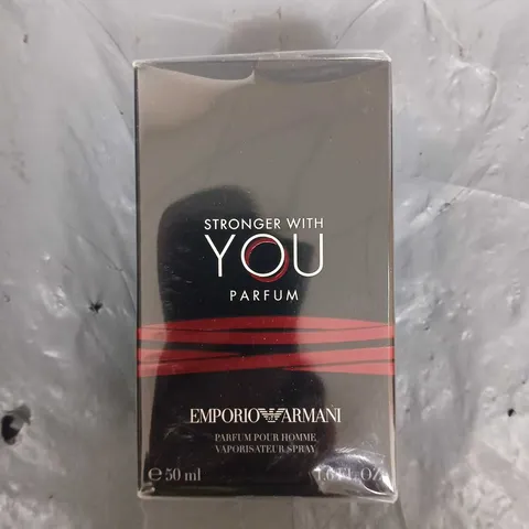 SEALED EMPORIO ARMANI STRONGER WITH YOU PARFUM POUR HOMME - 50ML